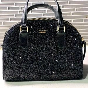 COPY - Kate spade black glitter purse